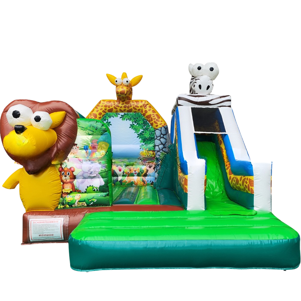 Hüpfburg mieten in der Nähe. Huepfburg mit Rutsche mieten, Safari. Huepfburg für Kindergeburtstag mieten Kerpen. Hüpfburg mieten nähe Kerpen.